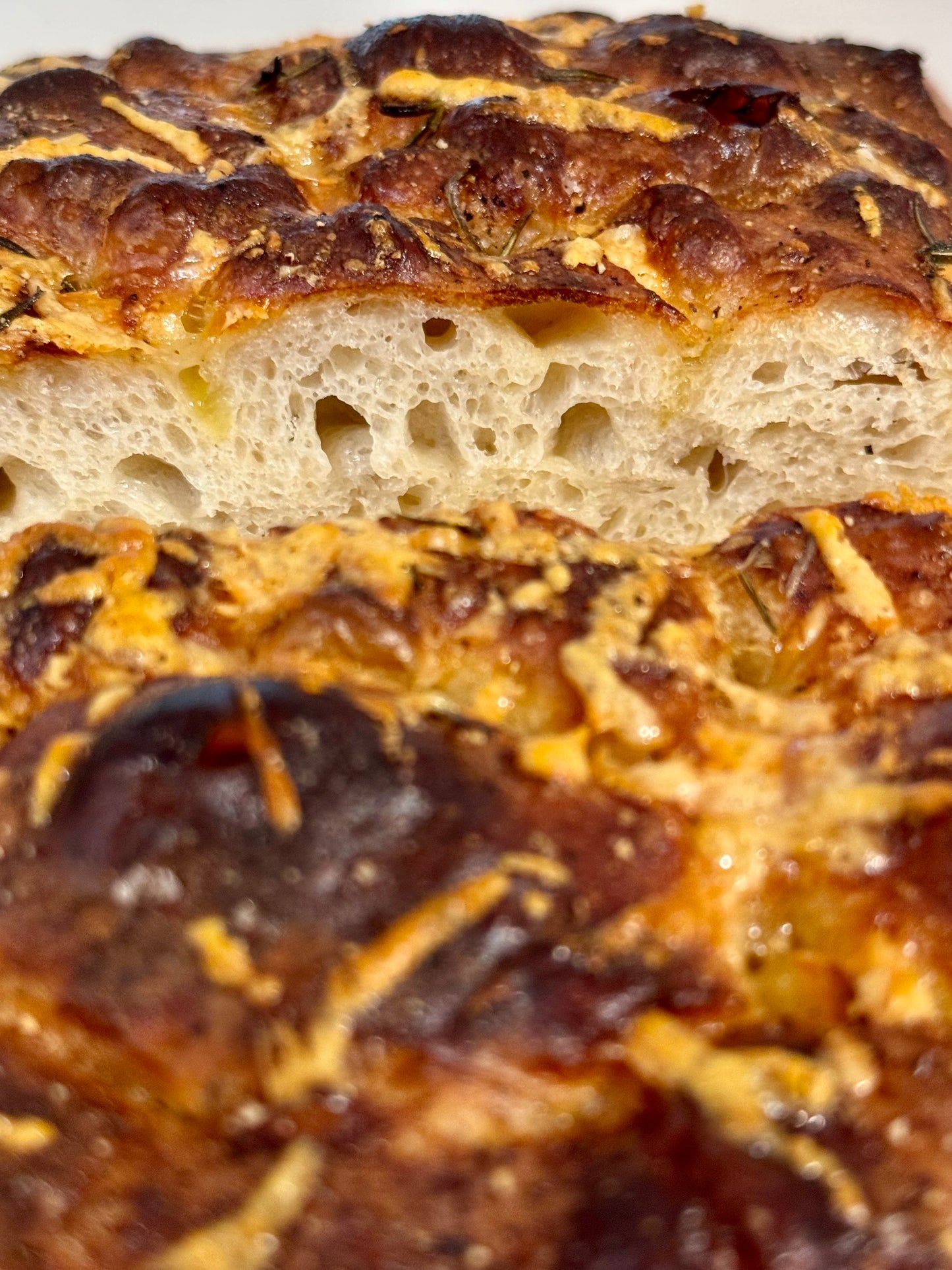 Rosemary & Parmesan Focaccia