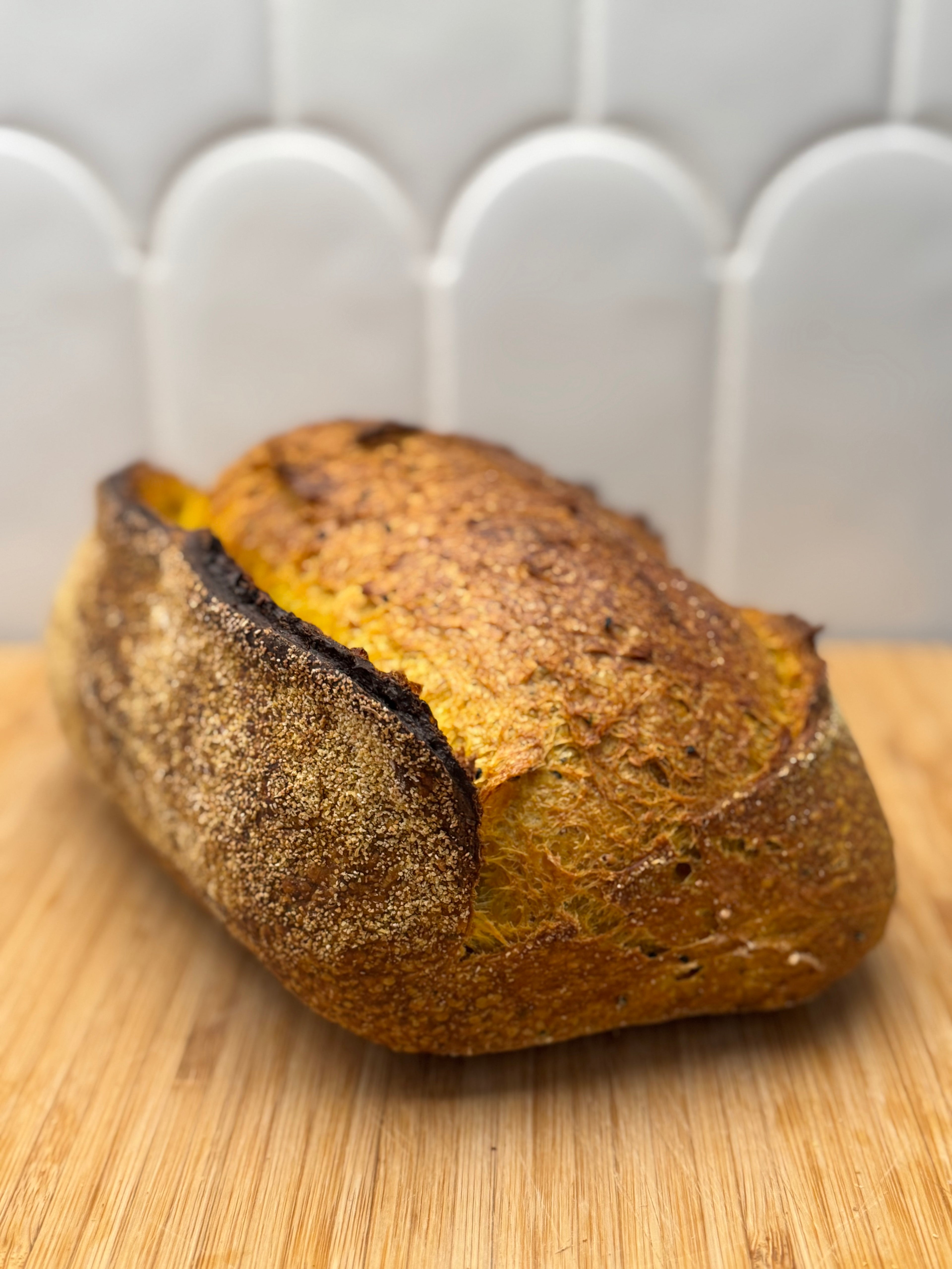 Buck Wheat & Turmeric Sourdough
