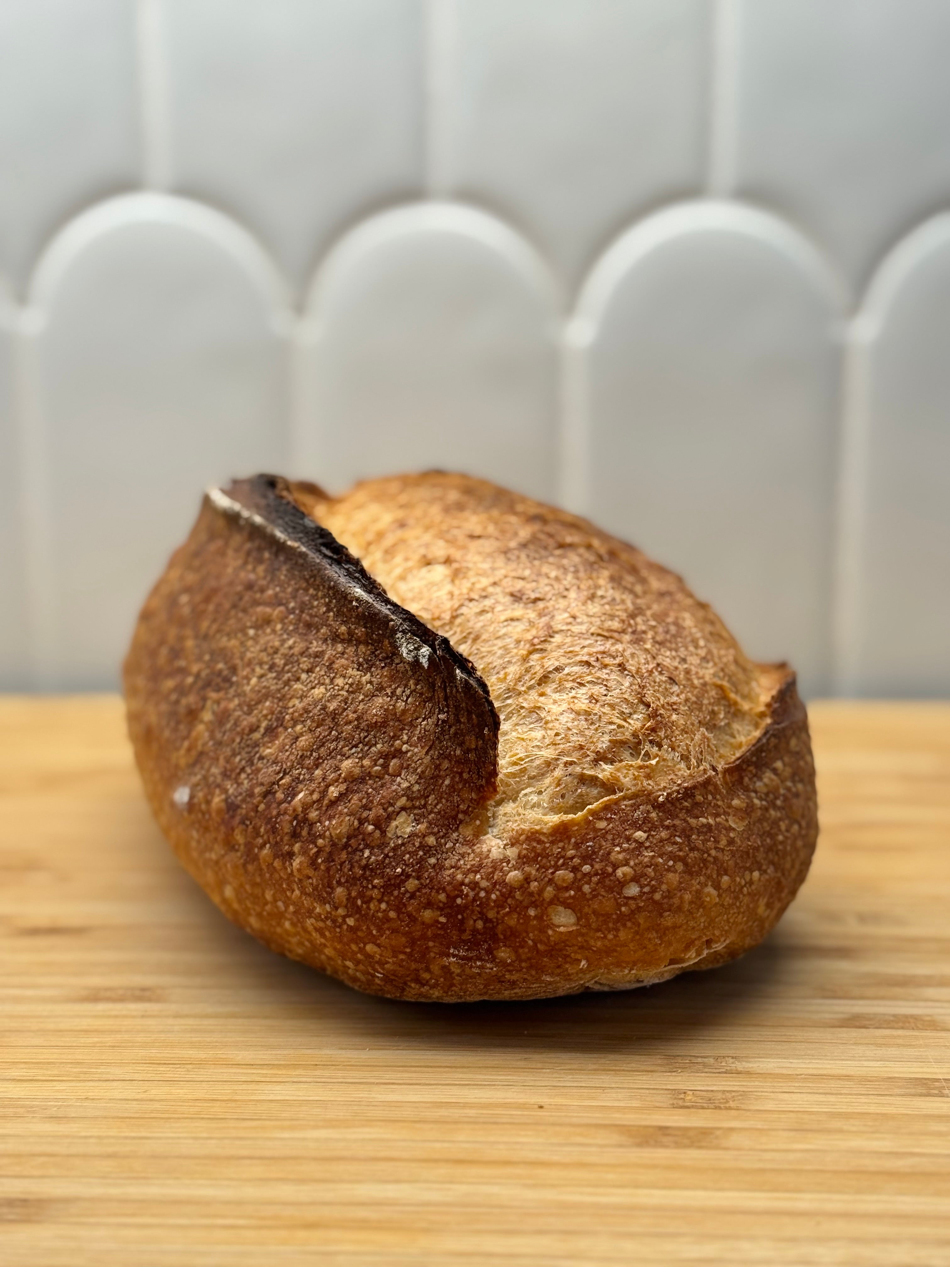 Whole meal seeded sourdough